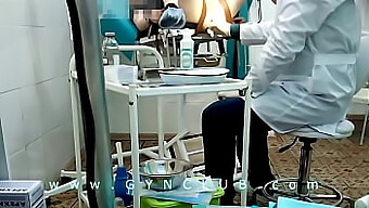 Doctor'S Examination Turns Into Intense Pleasure On Gynecological Chair