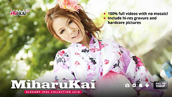 Miharu Kai, Une Belle Japonaise, Prend Une Grosse Bite Poilue Toute Entière