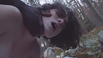 Darcy Dark'S Wild Mushroom Hunt Turns Into A Thrilling Anal Encounter With A Bbc