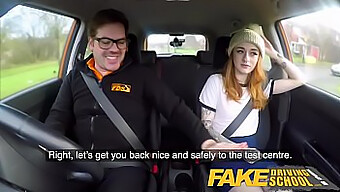 Redhead Teen Performs Better In Bed Than On The Road In Pov Video