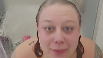 Wife Pleasures Herself With Dildo In Homemade Shower Video