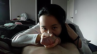 Jade Chan'S Sensual Oral Skills In Amateur Video