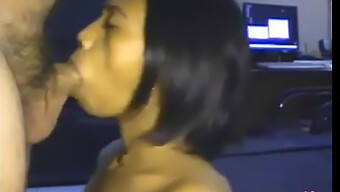 Amateur Asian Babe Gives A Blowjob