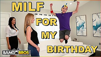 Juan El Caballo Loco Celebrates His Birthday With Reagan Foxx, A Hot Milf