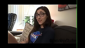 Young Step Sister Blackmailed For Space Trip: Cock Ninja Studios Pov