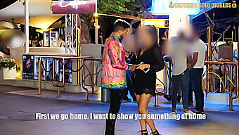 Chica Blanca De Ucrania Disfruta Del Sexo Al Aire Libre Con Un Hombre Bien Dotado Cerca De Una Popular Discoteca En Odessa