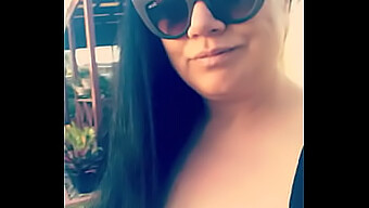 Becky Flaunts Her Ample, Unenhanced Breasts To Her Neighbors In A Risqué Encounter