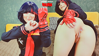 ครูมือใหม่เย็ด Ryuko Matoi อายุ 18 ในท่าต่างๆ และจบด้วยการแตกในทางทวารหนัก