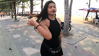 A Thai Teen With A Big Ass And An American Tourist Star In A Homemade Porn Film