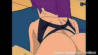 Cartoon Threesome With Facial Finale In Hentai Style