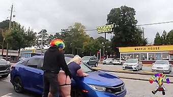 Atlanta Thot Gets Down And Dirty In Public