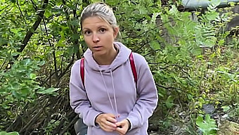 Gina Gerson, a skinny teen, gets punished for public urination in part 1