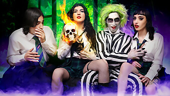 Beetlejuice Is Back In This Parody With A Foursome Team Skeet.