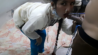 Indian Maid Gives Deep Throat Blowjob In Steamy Homemade Video