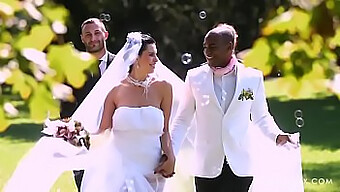 A Passionate Wedding Turns Into A Steamy Threesome With A Happy Ending