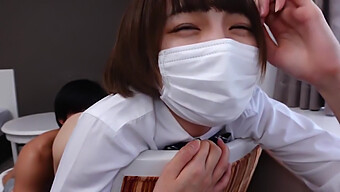 Japanese Teen Indulges In Oral Pleasure And Drooling Sounds