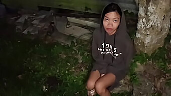 A Homeless Asian Girl Receives Facial, Face Fucking, And Kind Treatment