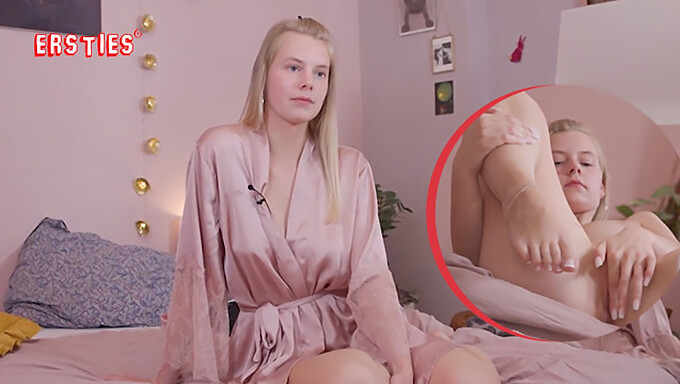 Jolien, o blondă, se bucură de fotbal și este fascinată de lenjeria intimă seducătoare