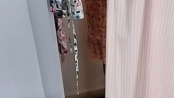 Secretly Recorded Video Of Young Woman'S Solo Changing Room Encounter