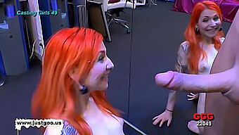 Joven Y Tatuada: Un Video De Casting Con Una Muñeca Sexy De Face Fuck