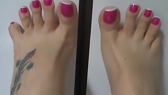 Teasing Toes: A Foot Fetish Milf'S Amateur Video